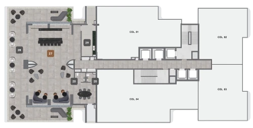 MASTERPLAN DO 18º PAVIMENTO